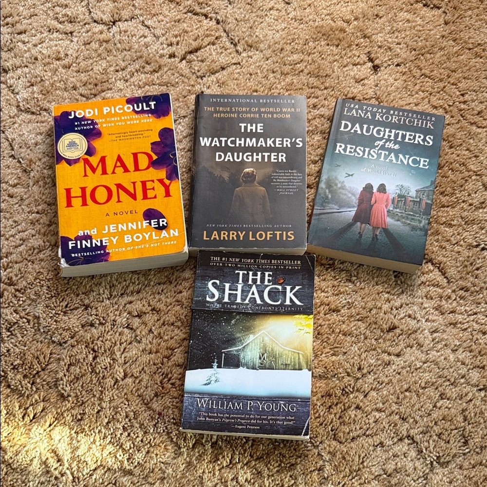 Set of Four Bestselling Novels
